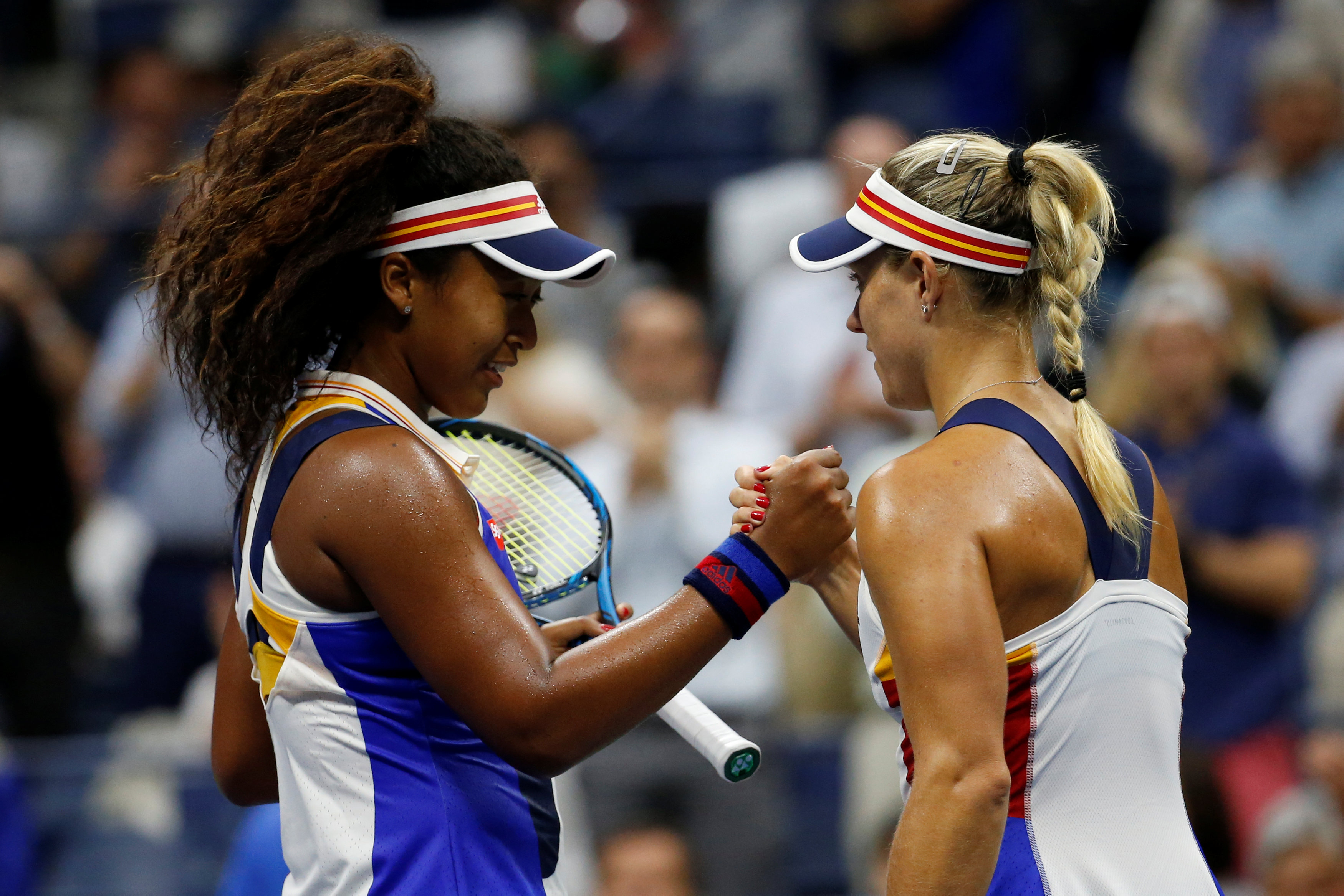 Tennis: Defending champion Kerber knocked out in U.S. Open first round