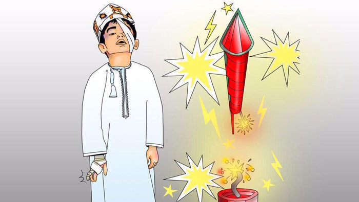 Beware Eid holiday fireworks, warns Oman police