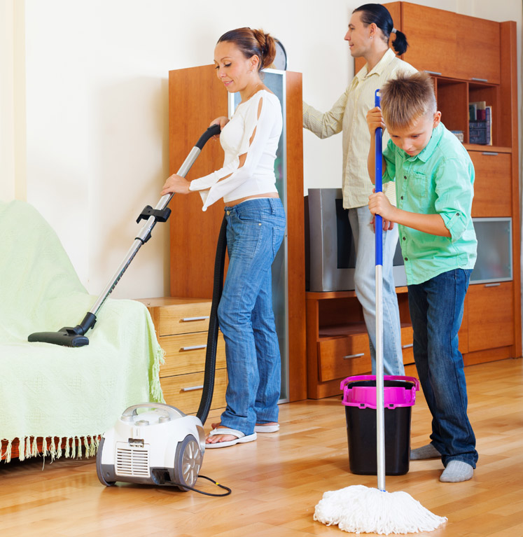 Housework may be a key to improving your relationship