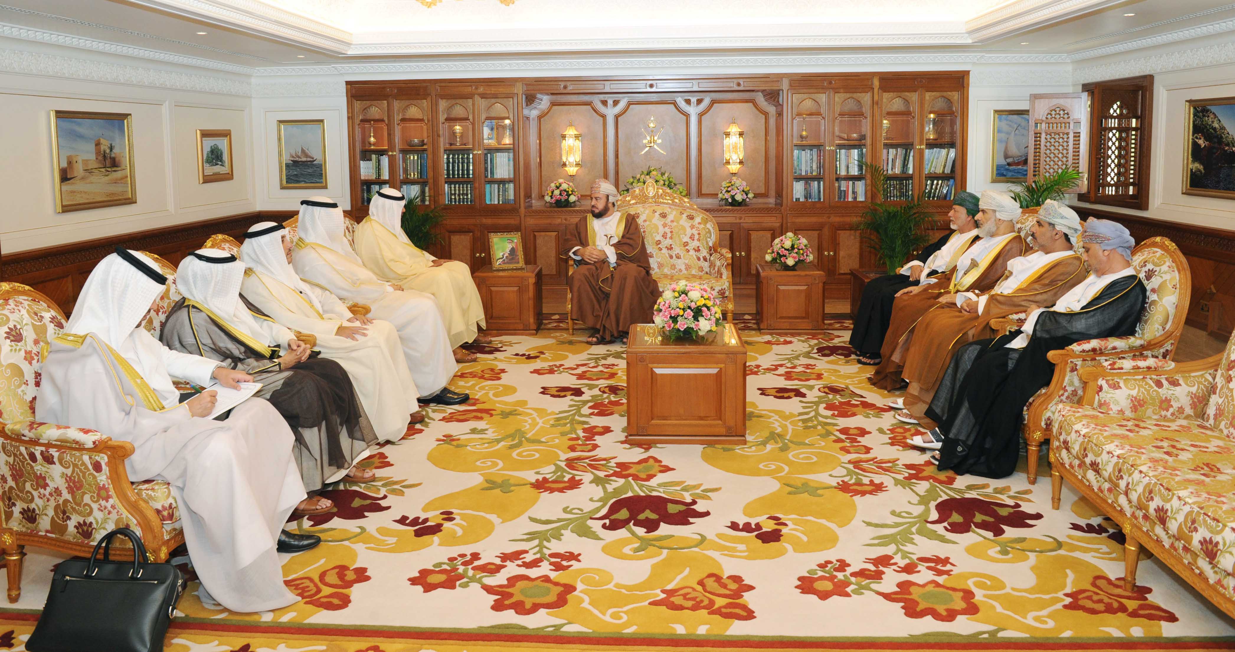 His Majesty Sultan Qaboos receives written message from Kuwait emir