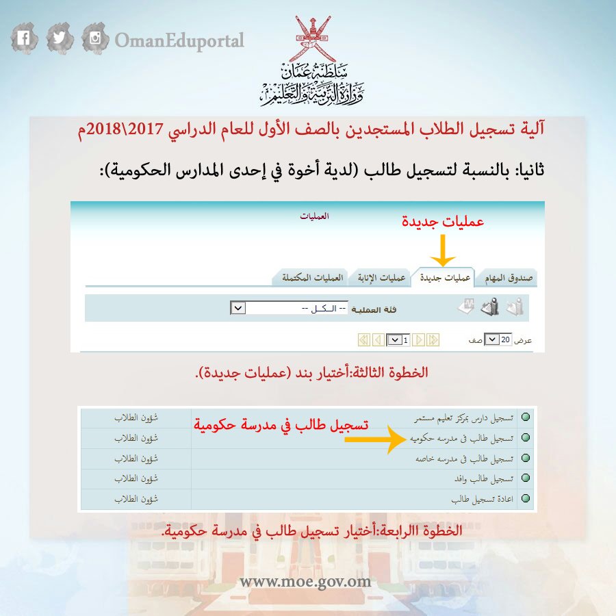 "التربية"تفتح اليوم باب تسجيل طلبة الصف الاول الذين تأخر تسجيلهم.. وإليك آلية التسجيل