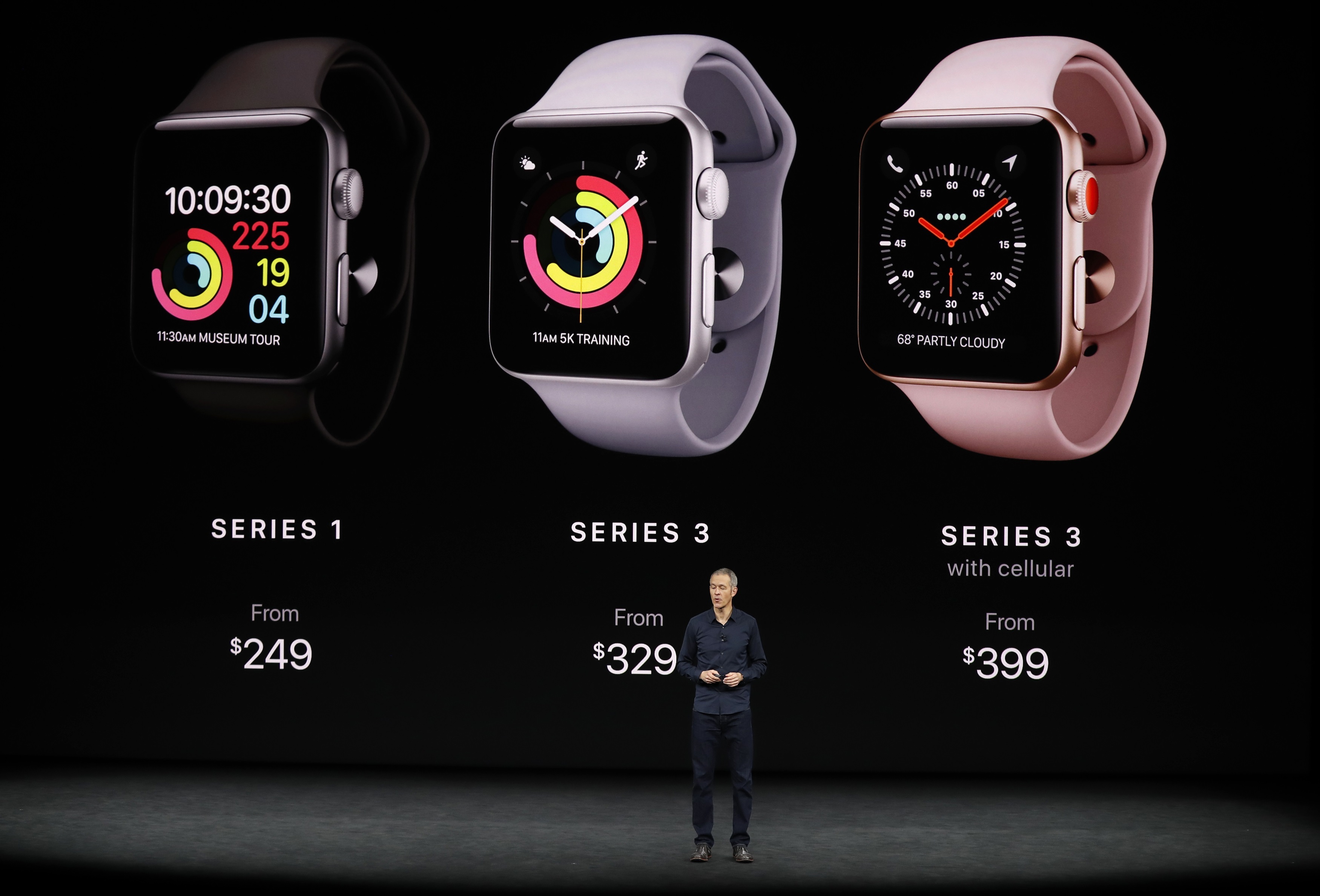 Apple unveils cellular watch as new iPhone awaited