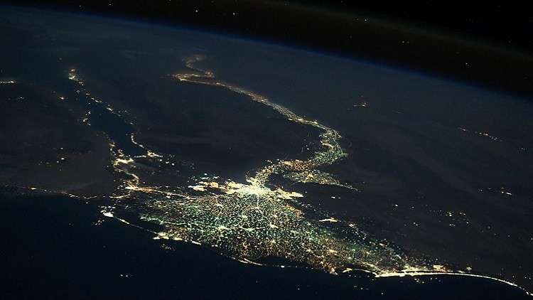 بعد مكة.. صورة لمصر من الفضاء