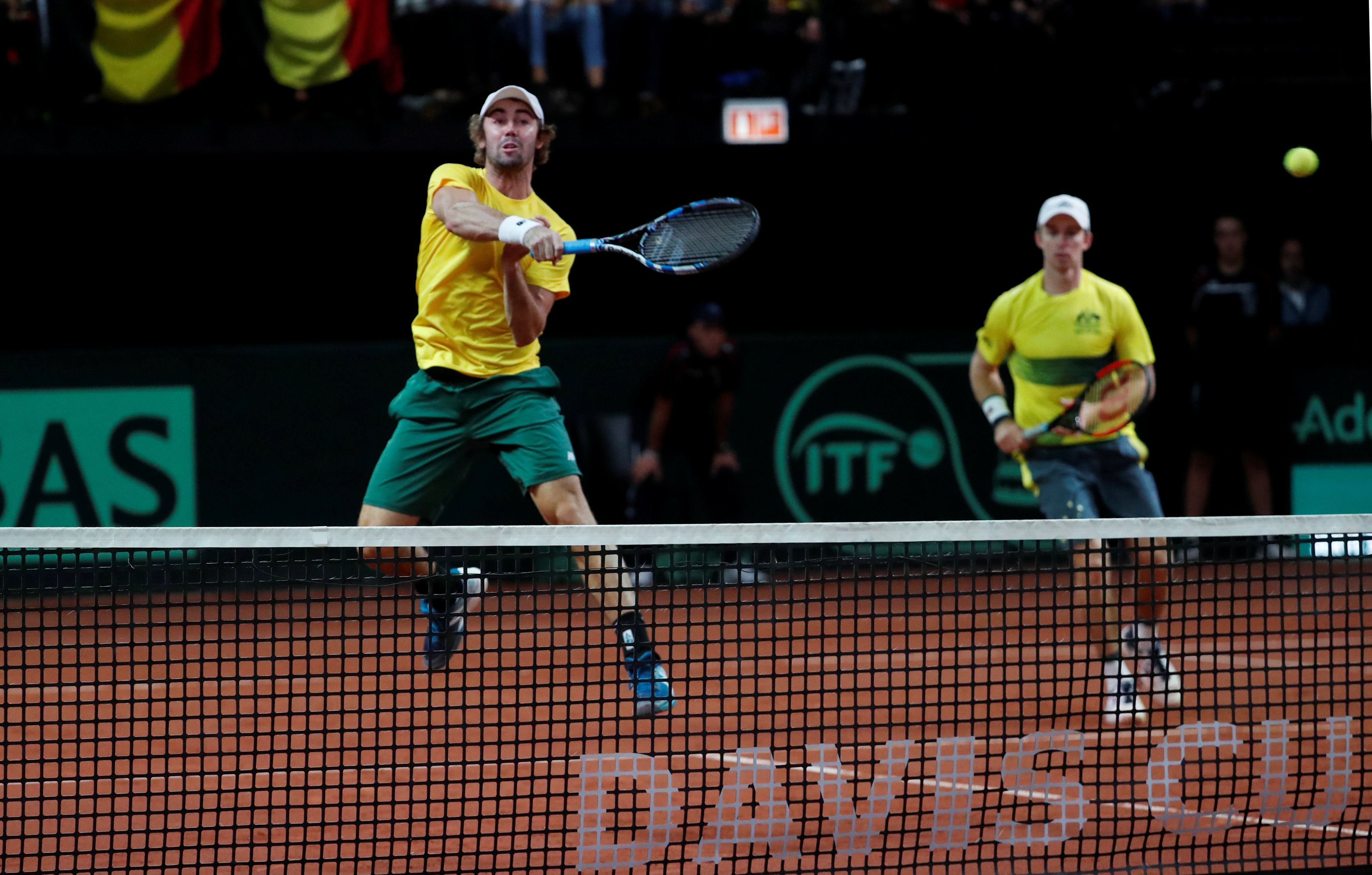 Tennis: Australia go 2-1 up in Davis Cup semifinal against Belgium