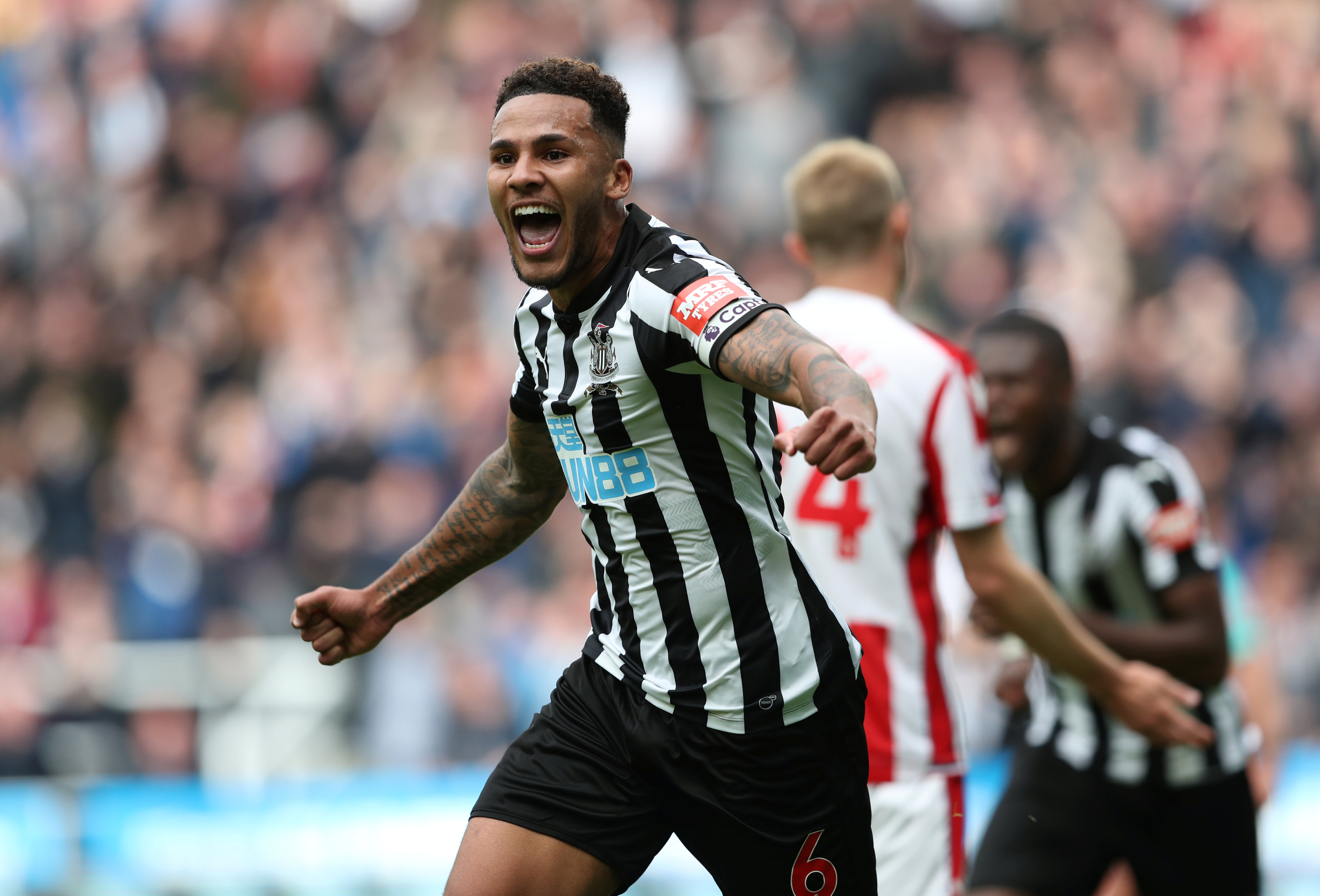 Football: Lascelles gives Newcastle United third successive win