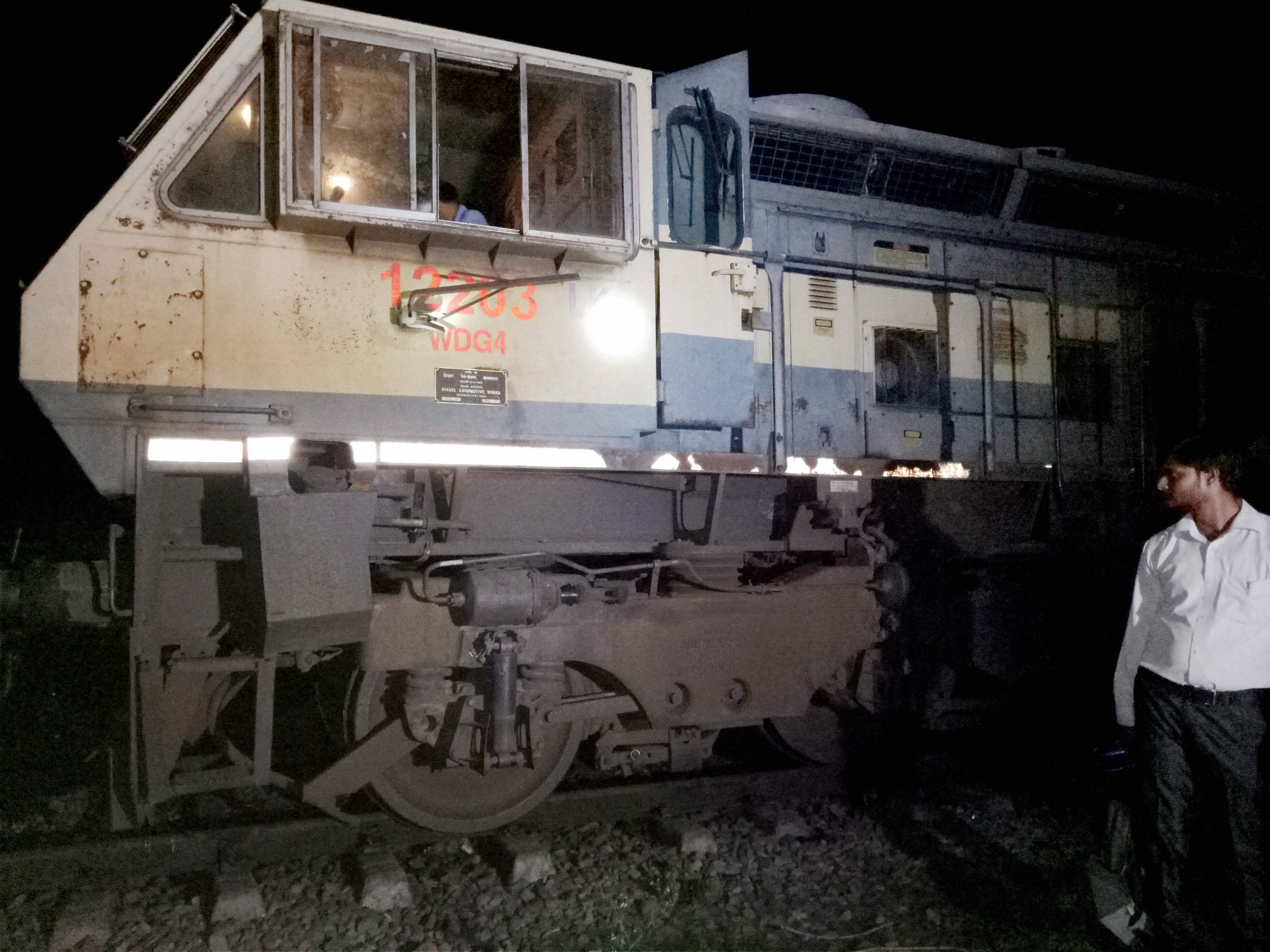 Two trains derail at the same spot within 10 hours in north Indian state of Uttar Pradesh