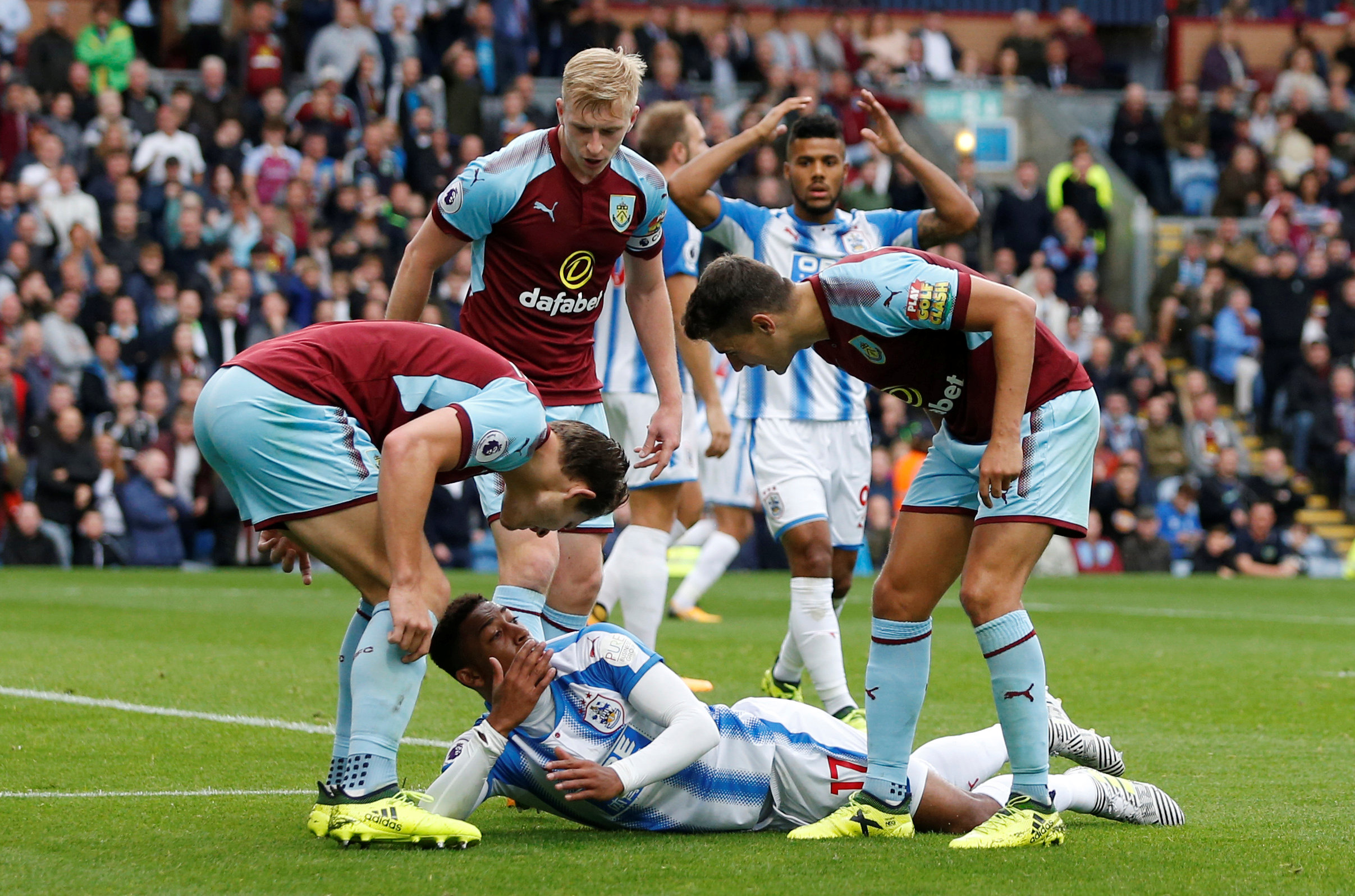 Football: Burnley and Huddersfield share a scrappy point