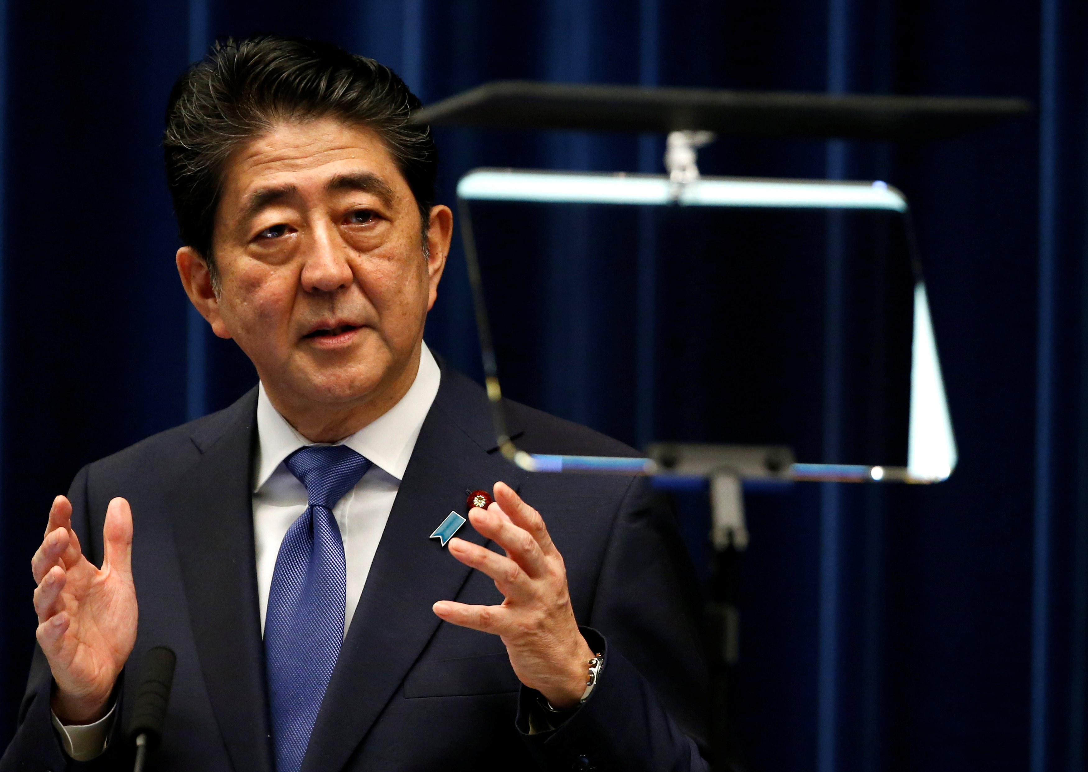 Japan's prime minister announces snap election amid worries over North Korea crisis