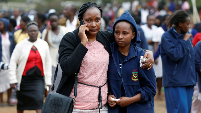 Arson caused fire at Kenyan boarding school that killed nine girl students