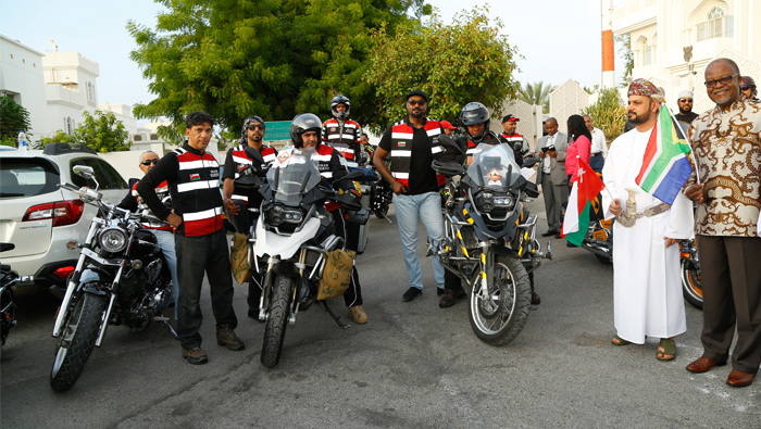 Seven Omanis are biking across 14 countries in 30 days. Here's why
