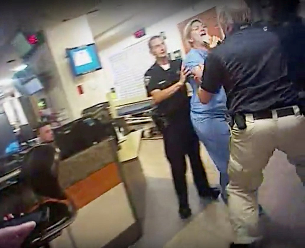 Utah policeman who arrested nurse over blood draw fired from second job