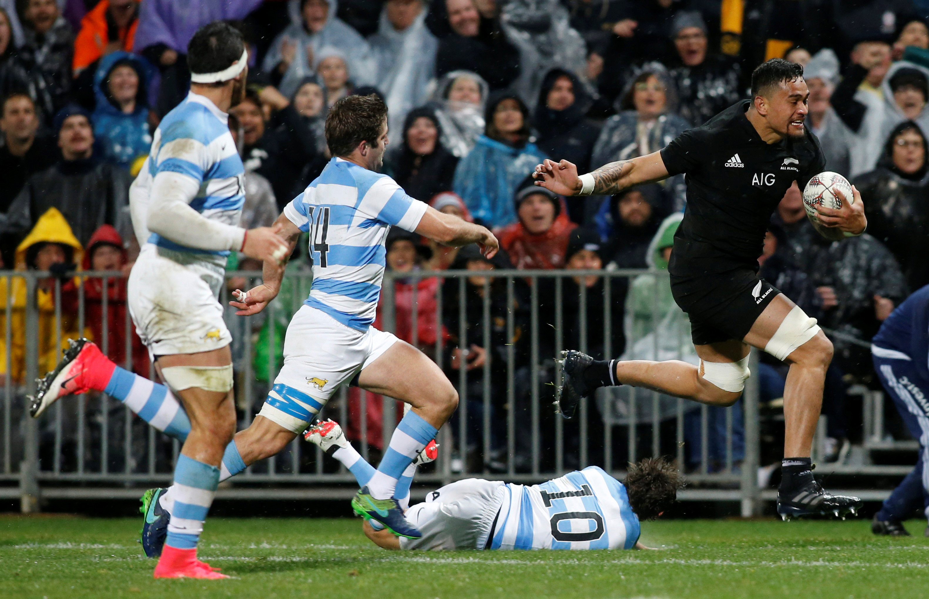 Rugby: Vaea Fifita try sparks All Blacks to victory over Pumas