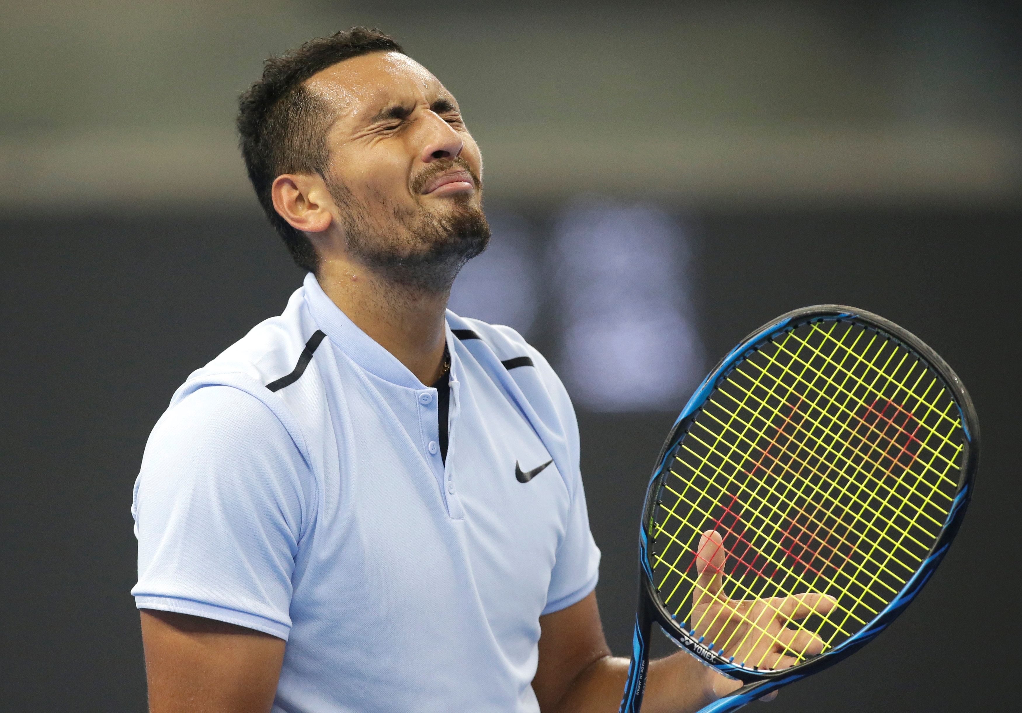 Tennis: Nick Kyrgios blames stomach bug for Shanghai Masters retirement
