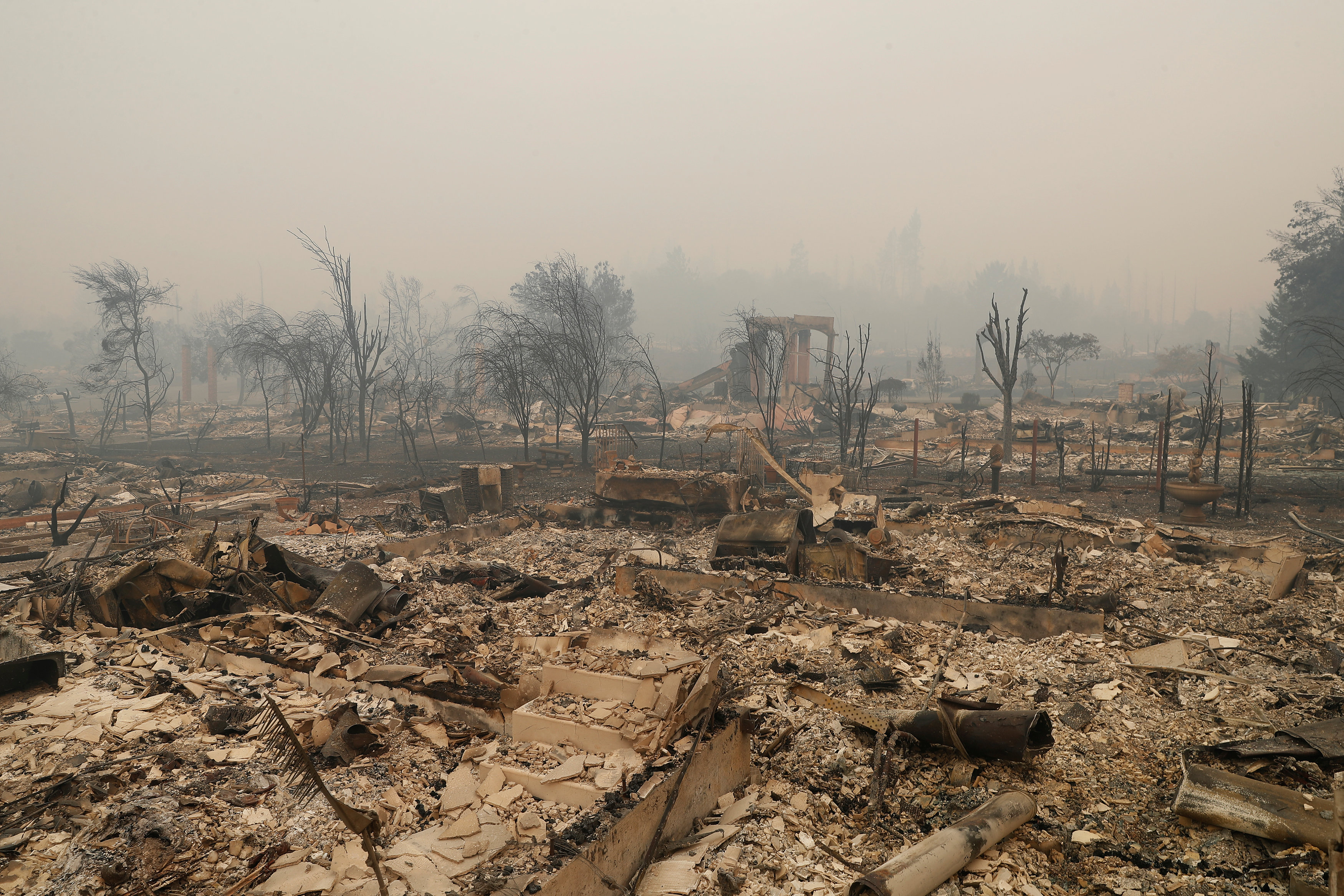 In pictures: Blazes blacken 115,000 acres land in California