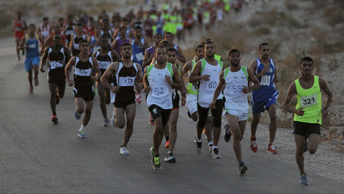 Marathon effort by Royal Oman Police runners