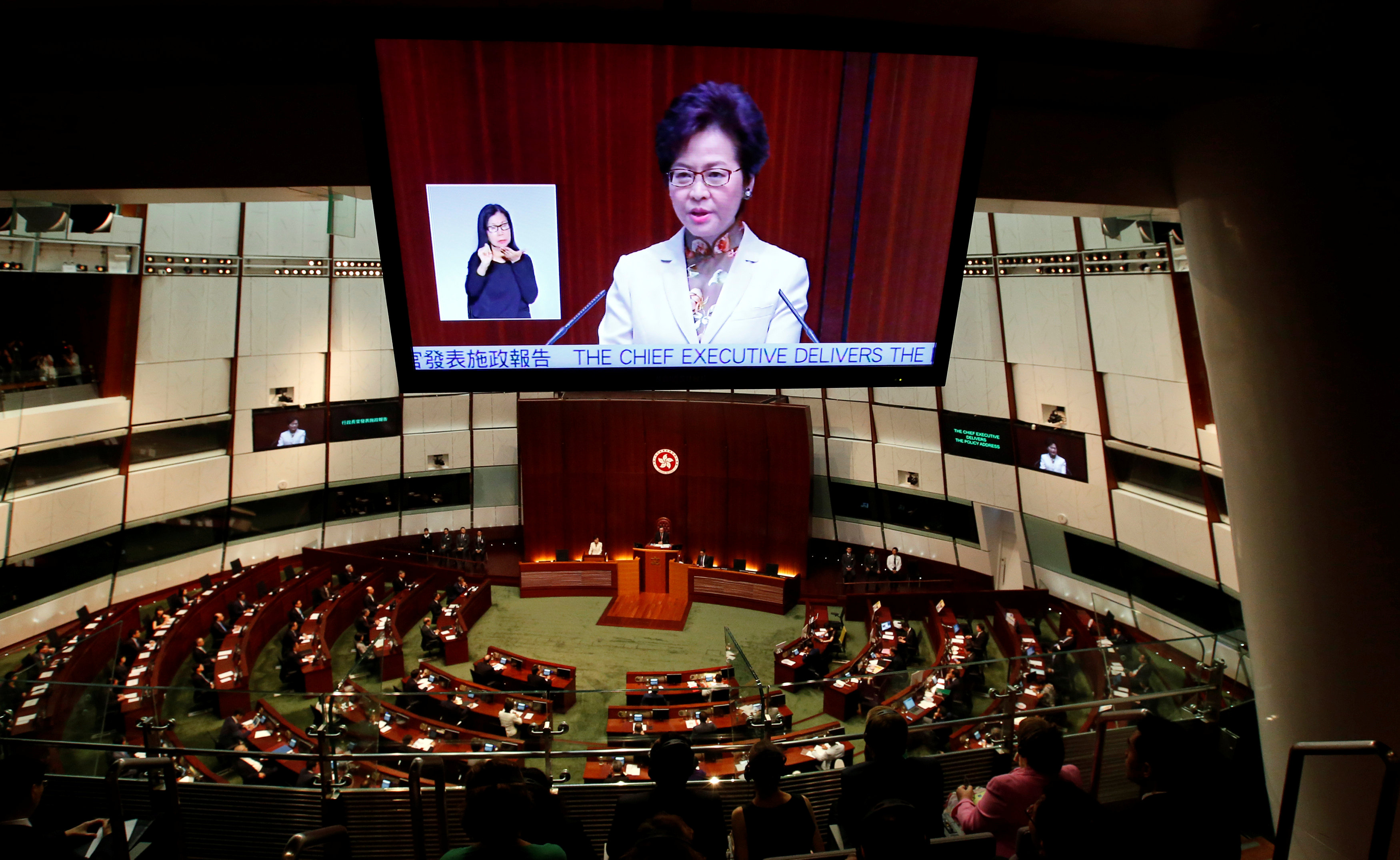 Asian financial hub faces 'grave' challenges, warns Hong Kong's Chief Executive