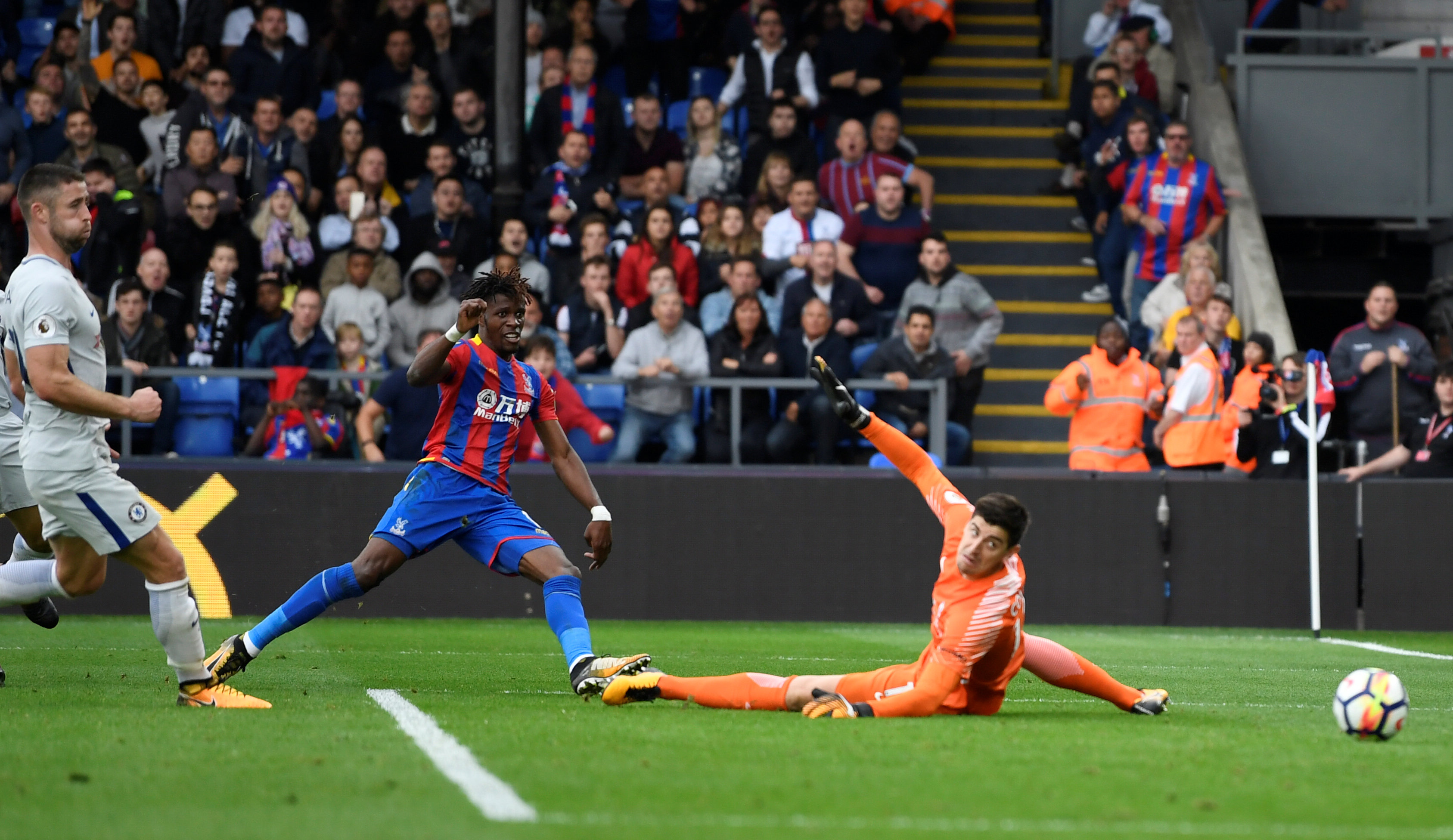 Football: Zaha gives Palace first victory as Chelsea lose again