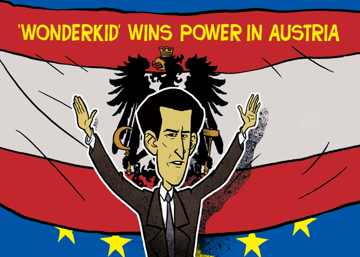 'Wonderkid' wins power in Austria