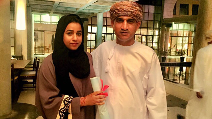 This  Omani university student just won an award for French poetry