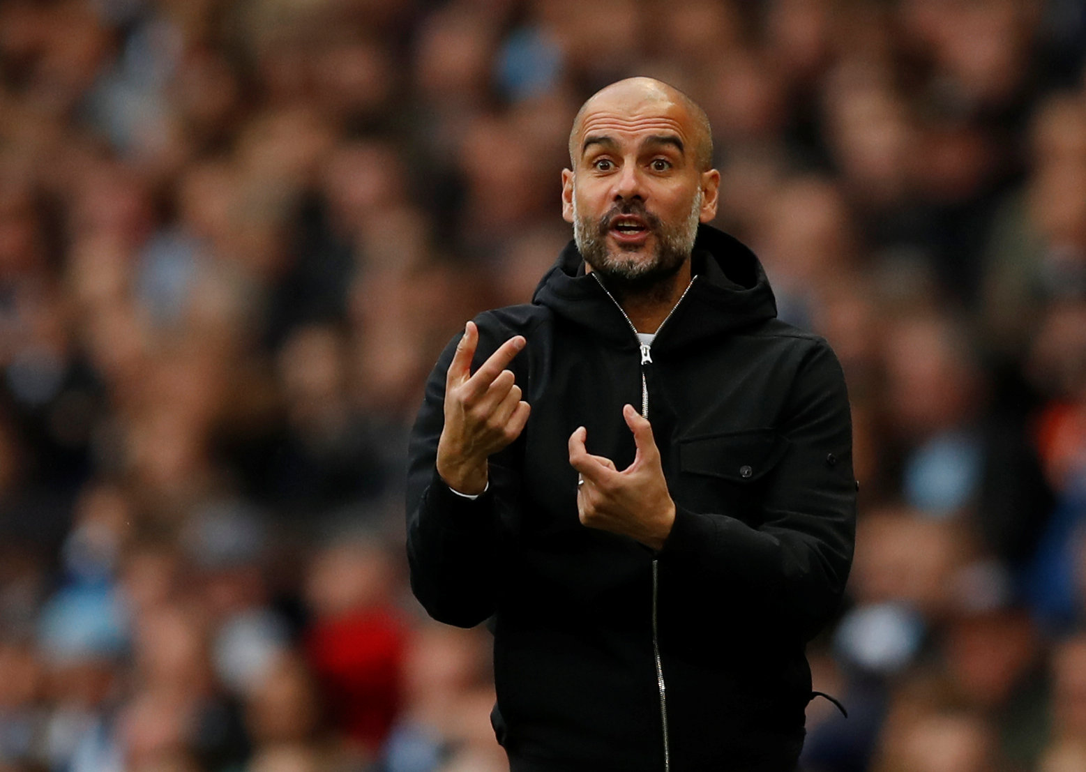 Football: 'Ridiculous' to suggest City can end season unbeaten, says Guardiola