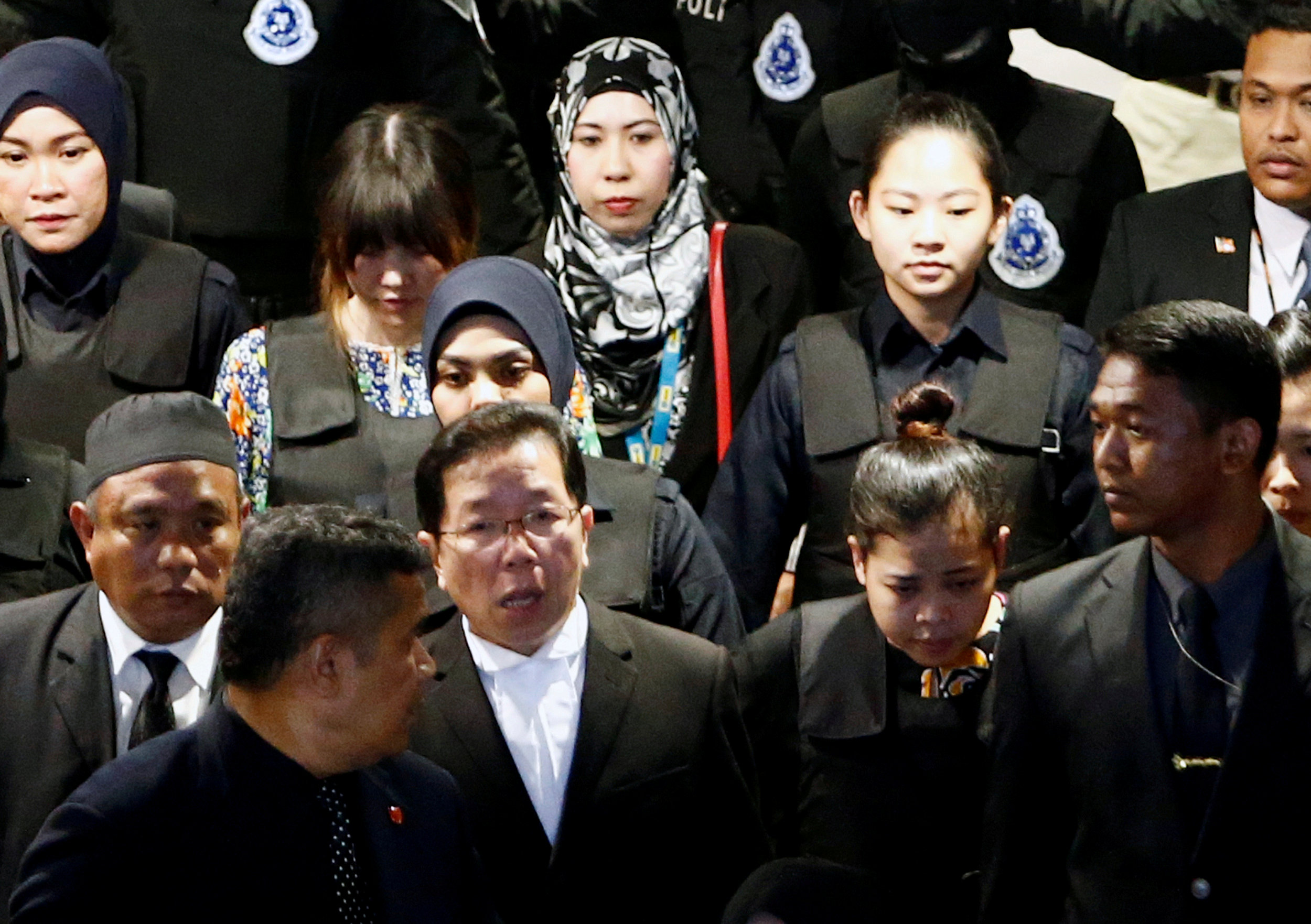 Suspects in North Korean leader's brother murder wheeled around Malaysian airport