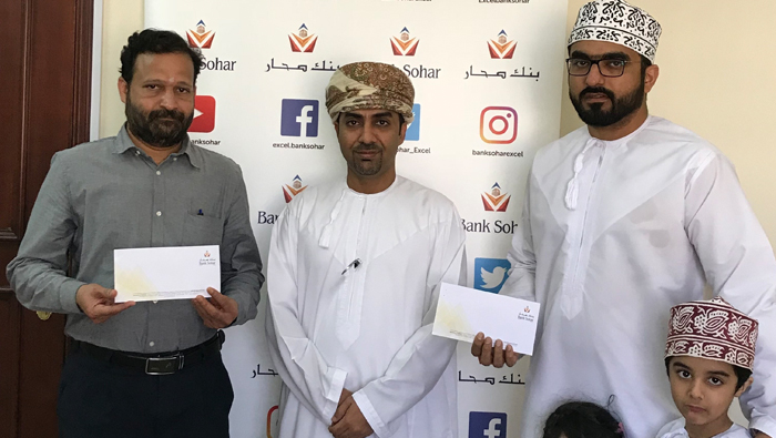 Bank Sohar picks winners of 'I Pledge' Facebook contest