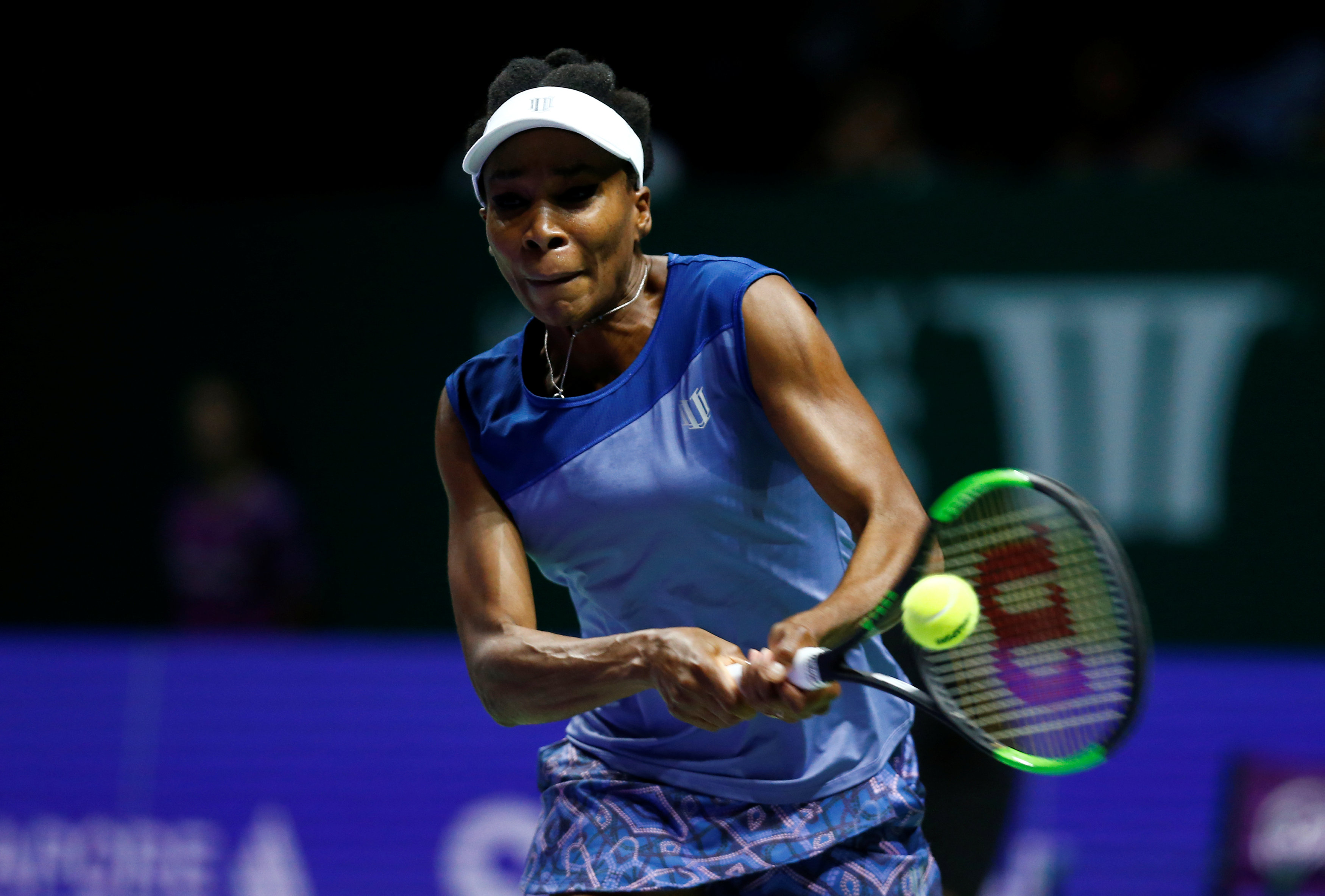 Tennis: Venus rallies past Garcia to set up Wozniacki final