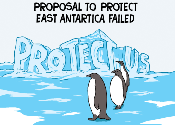 Proposal to protect East Antarctica failed