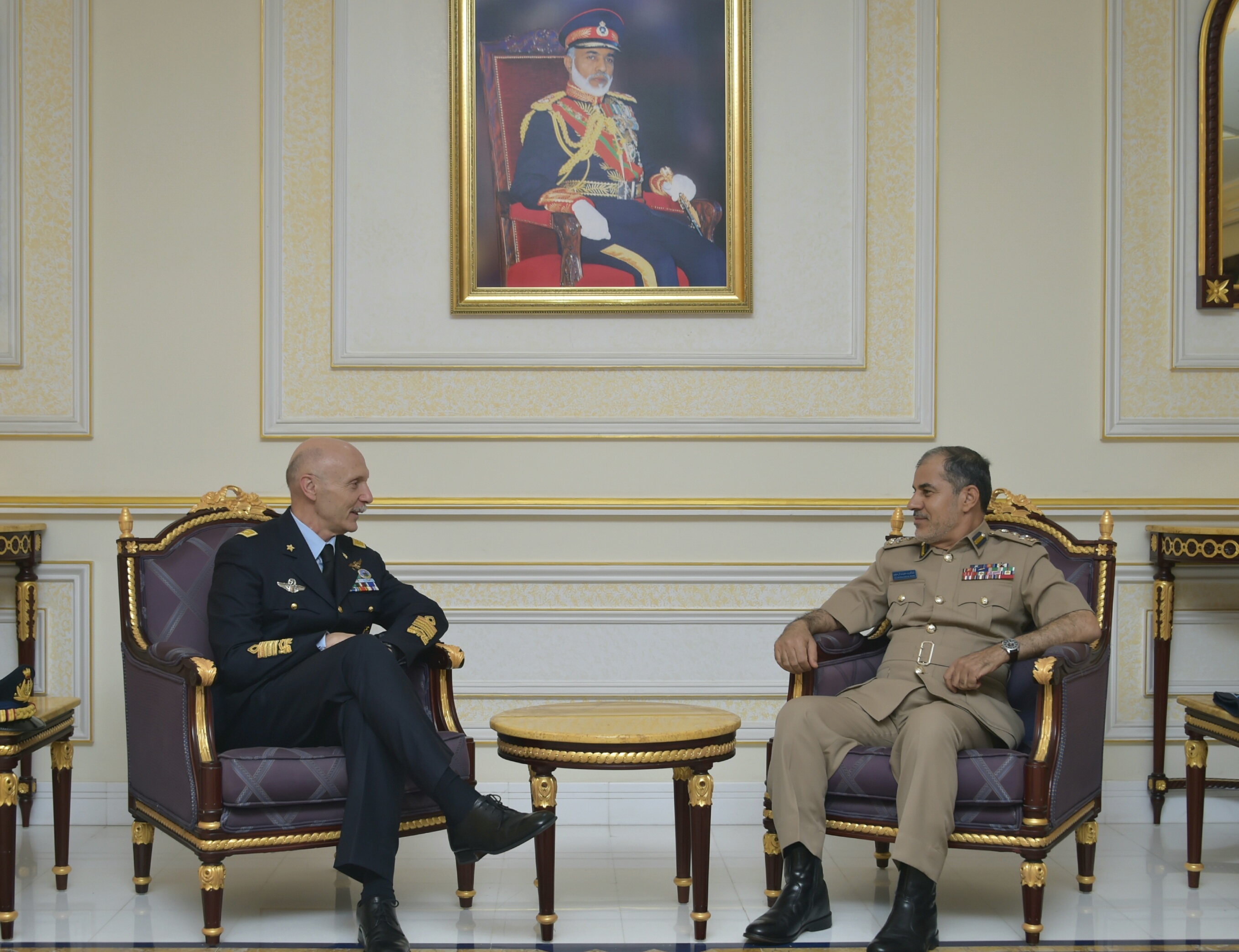 Italian Air Force Chief of Staff arrives in Oman
