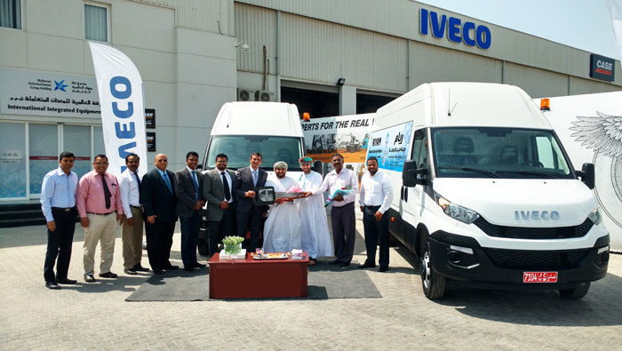 Ahmed Al Riyami Global Holding takes delivery of new IVECO daily vans