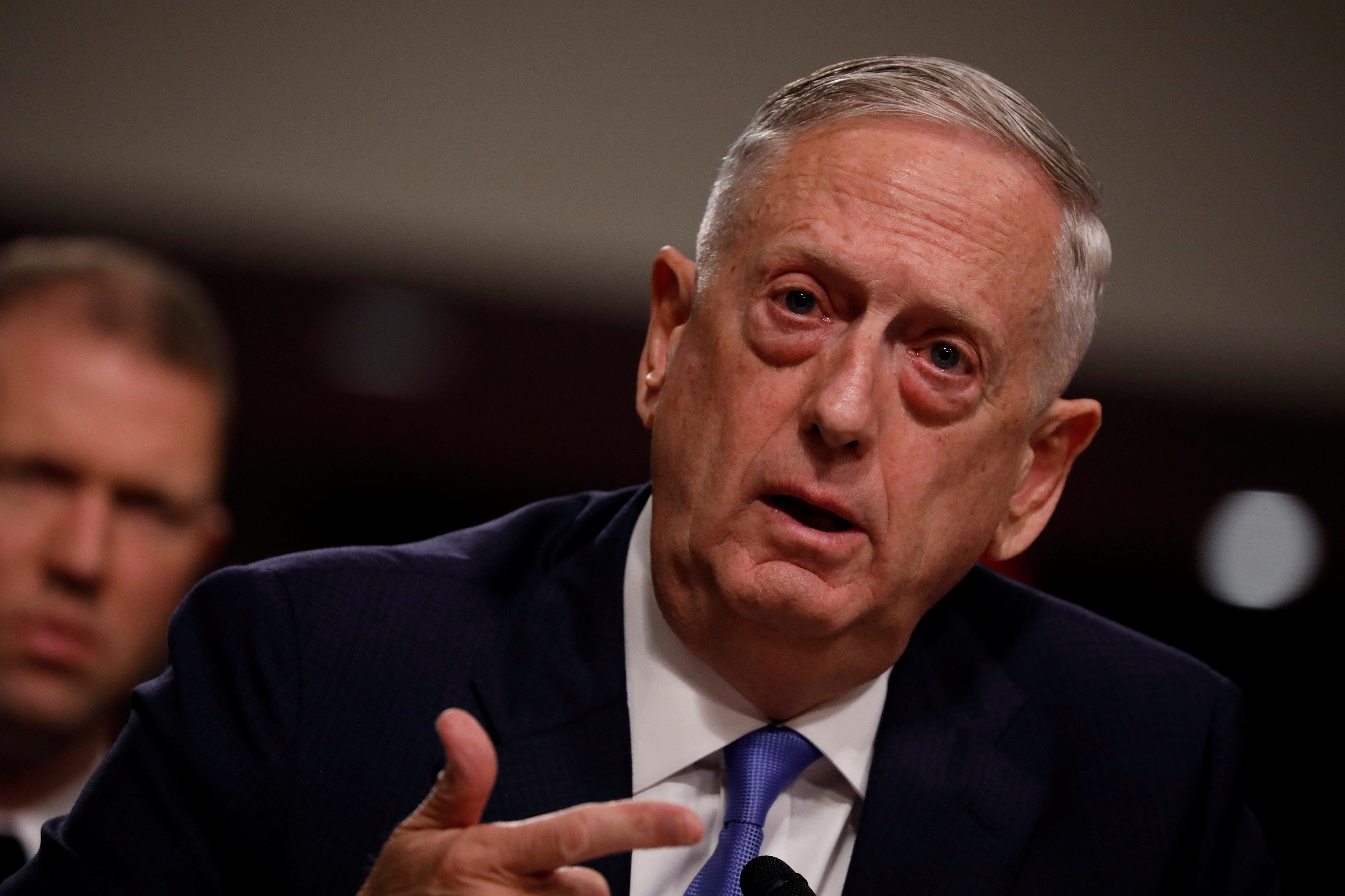 U.S. Defense Secretary Mattis suggests sticking with Iran nuclear deal