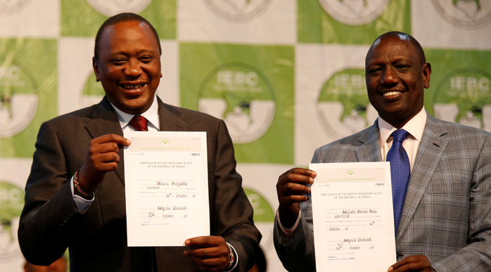 Kenyan President Kenyatta re-elected with 98 per cent of vote: Commission