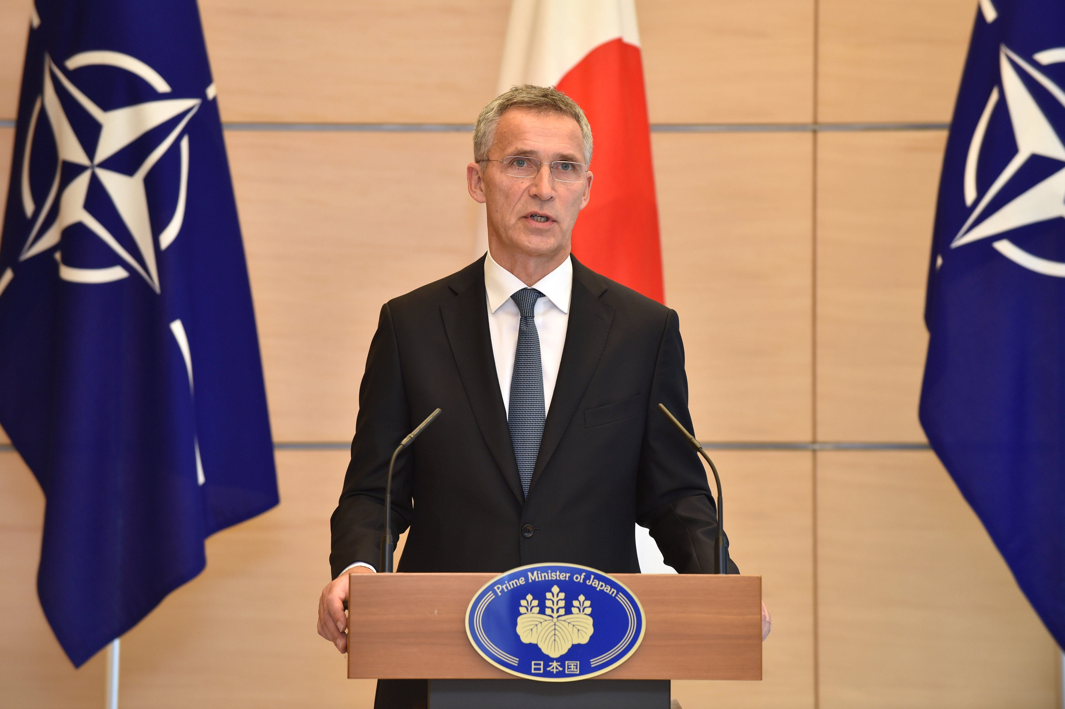 NATO chief urges full implementation of North Korean sanctions to counter global threat