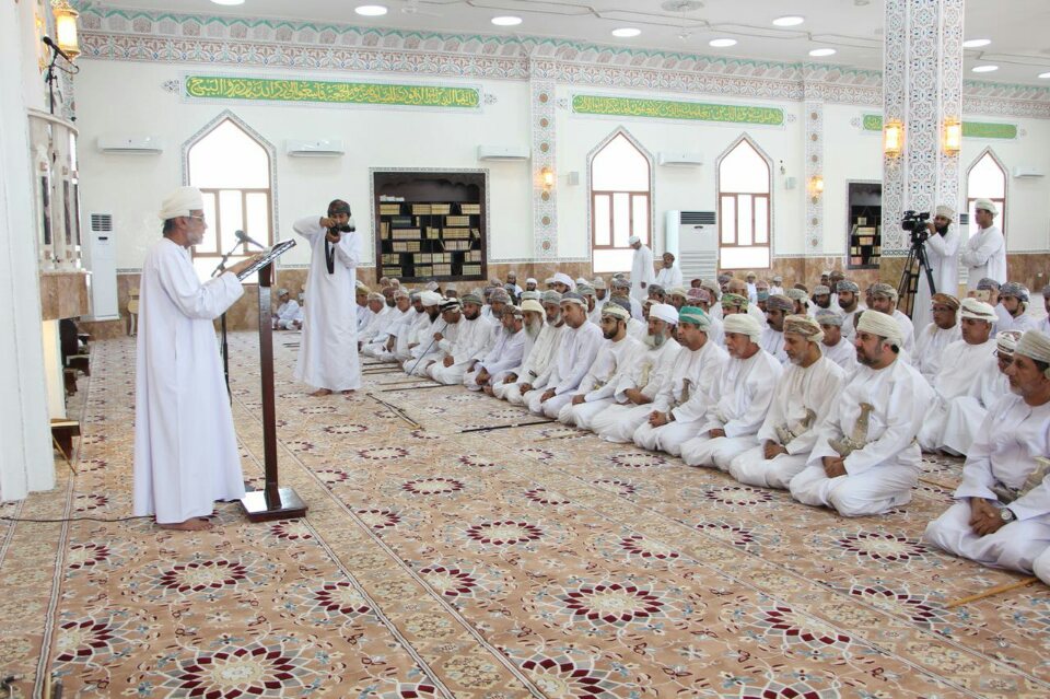 برعاية أمين عام شؤون البلاط السلطاني "افتتاح جامع عباد الرحمن بالخابورة"