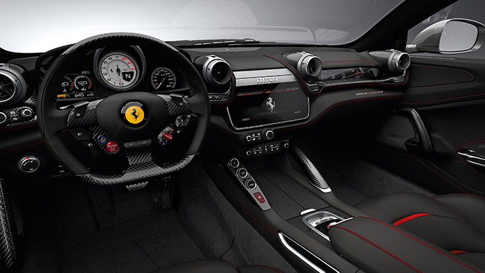 Oman motoring: Sporty and dynamic Ferrari V8 GTC4Lusso T