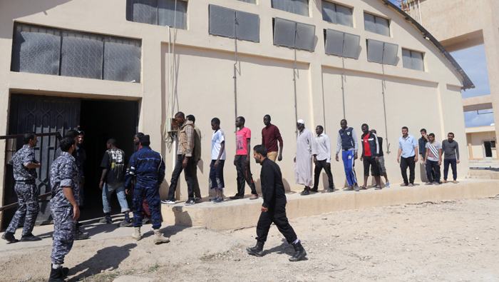 U.N. assisting thousands of migrants stranded in Libyan smuggling hub