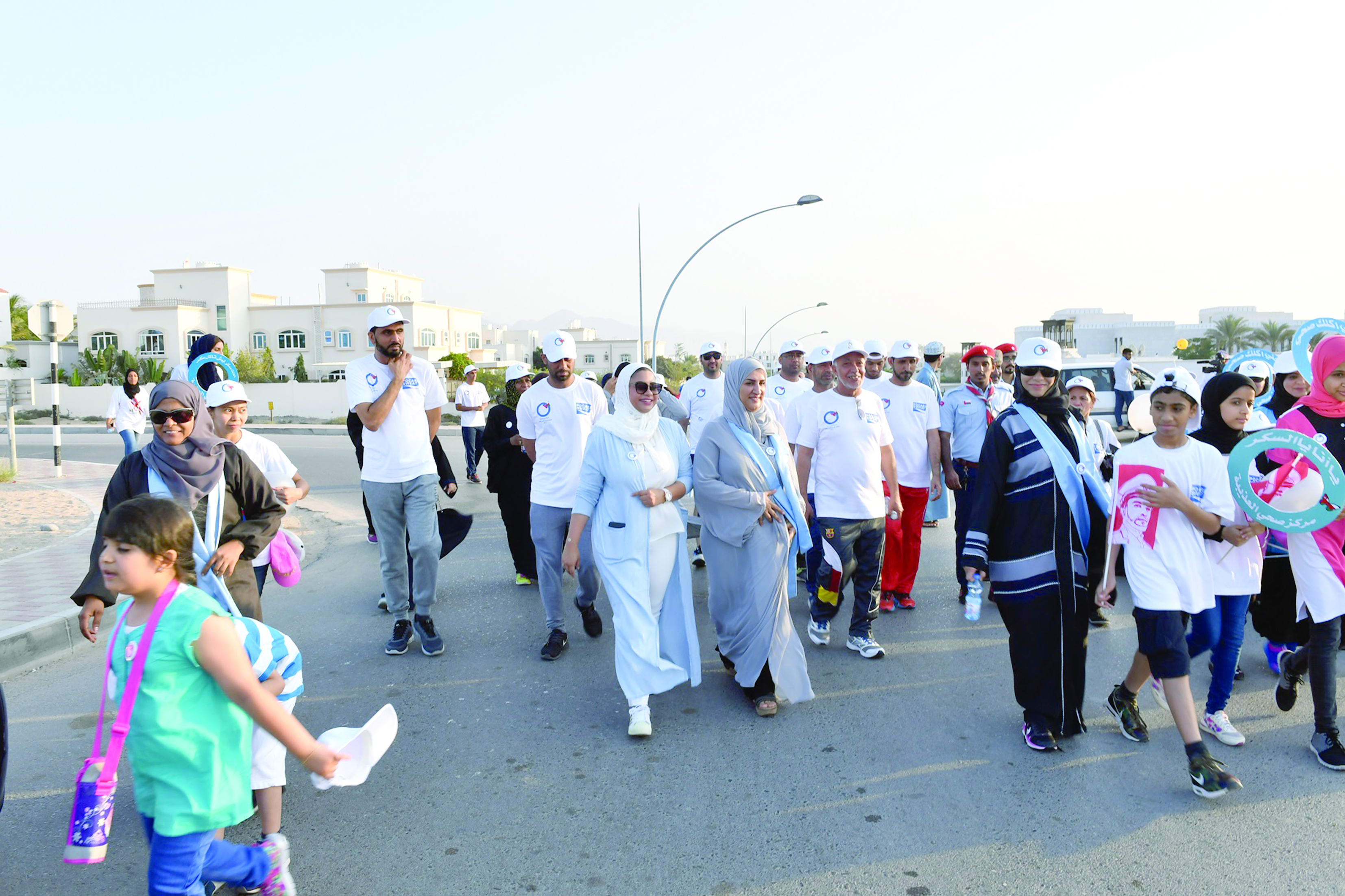 ماراثون بمناسبة اليوم العالمي للمشي