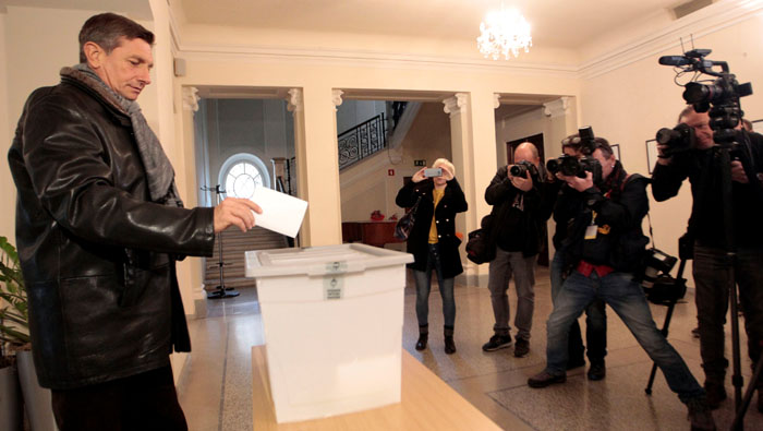 Incumbent president leads in Slovenia presidential election-partial result
