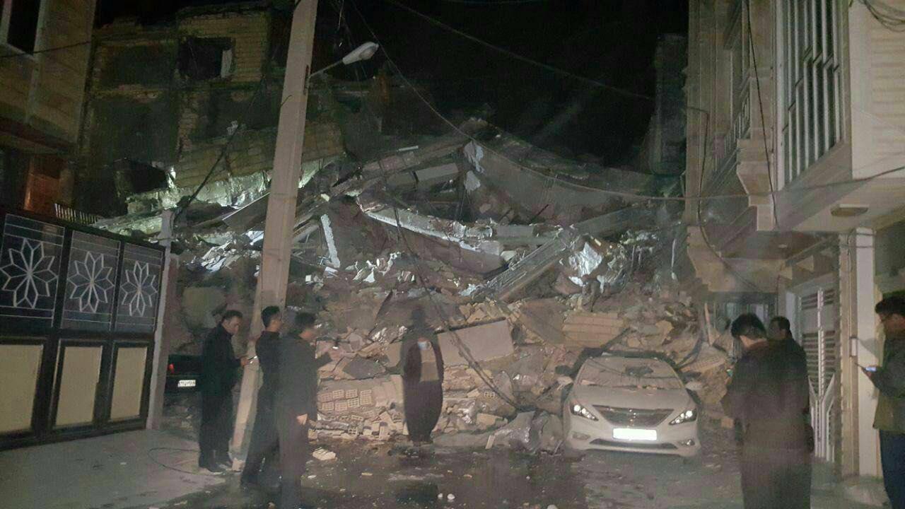 وفاة 168 شخصا بزلزال العراق وإيران