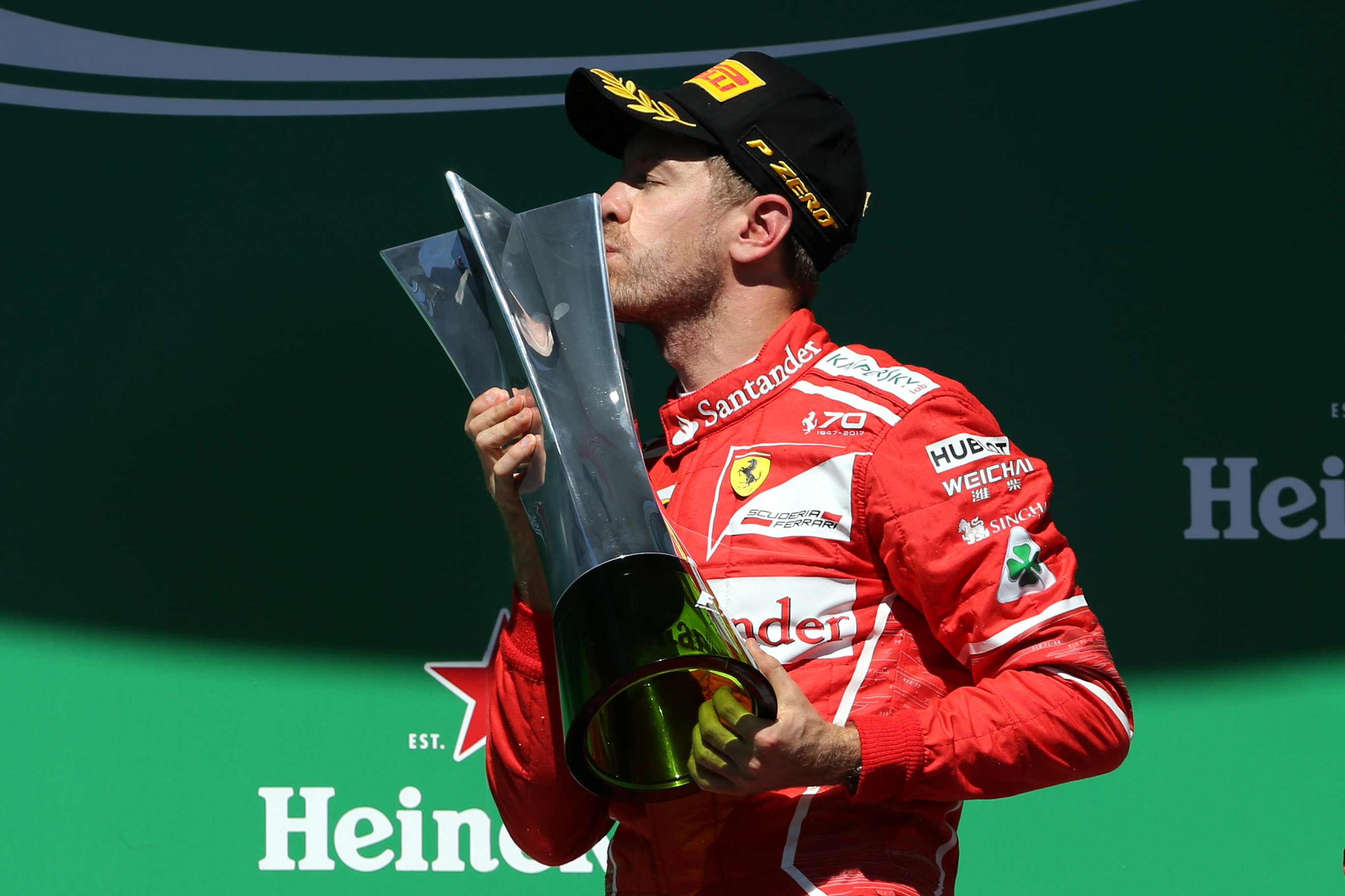 F1: Vettel wins as Hamilton roars back to fourth at Brazilian Grand Prix