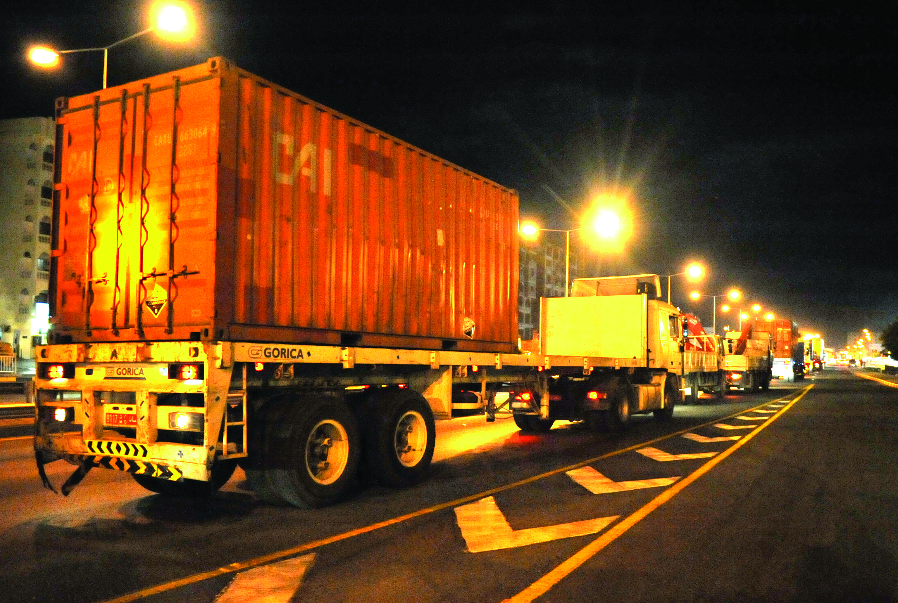 نظام أوزان الشاحنات يساهم في سلامة الطرق