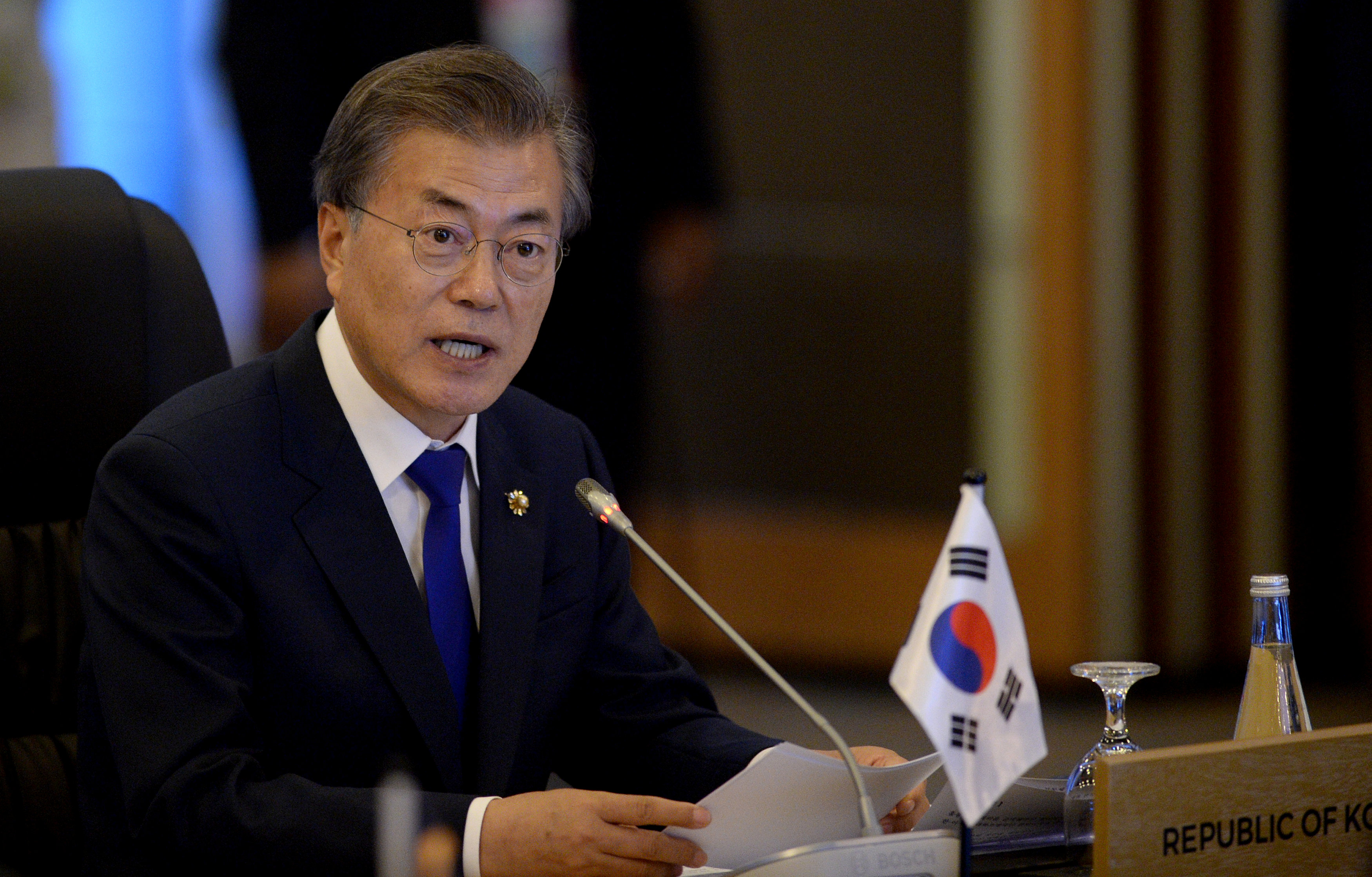 North Korea nuclear arsenal too developed to destroy quickly, says South Korean president