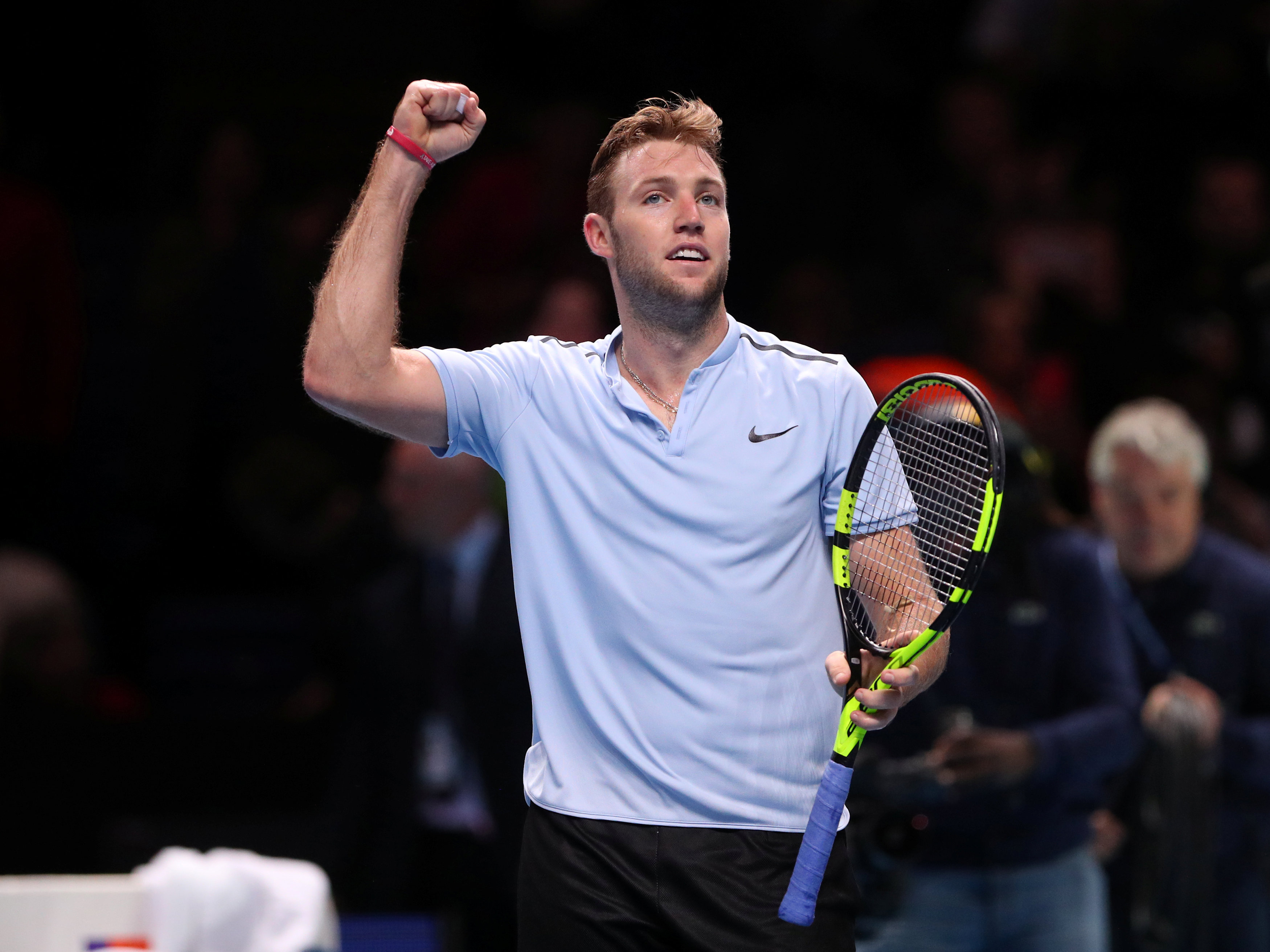 Tennis: Sock keeps hopes alive with win over erratic Cilic in ATP Finals