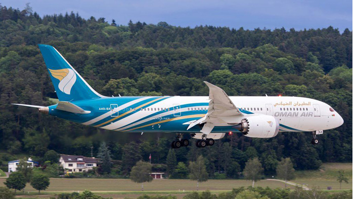 Oman Air signs pact with Boeing to expand service for 787 fleet
