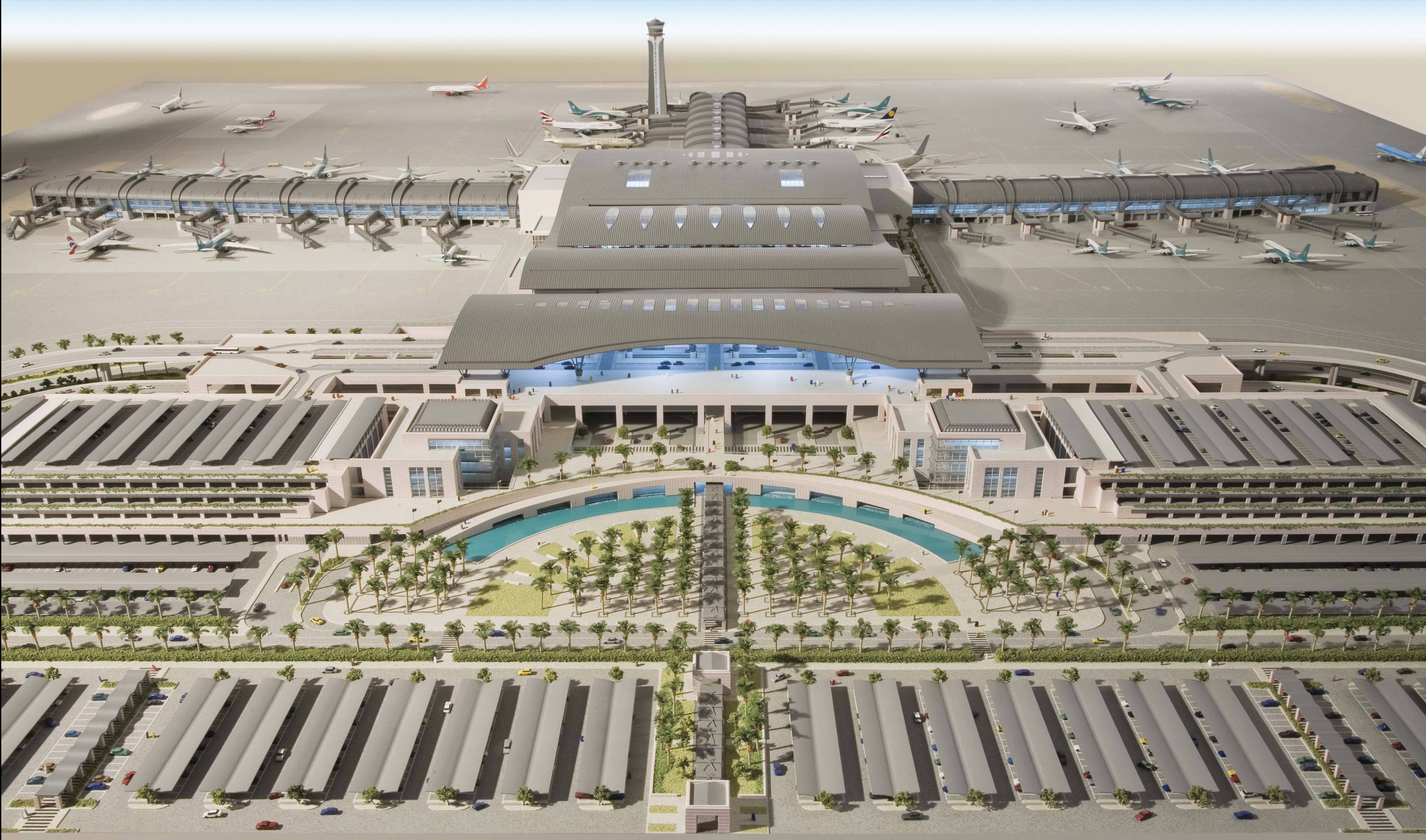 هكذا يمكنكم رؤية إمكانات مطار مسقط الدولي الجديد قبيل إفتتاحه