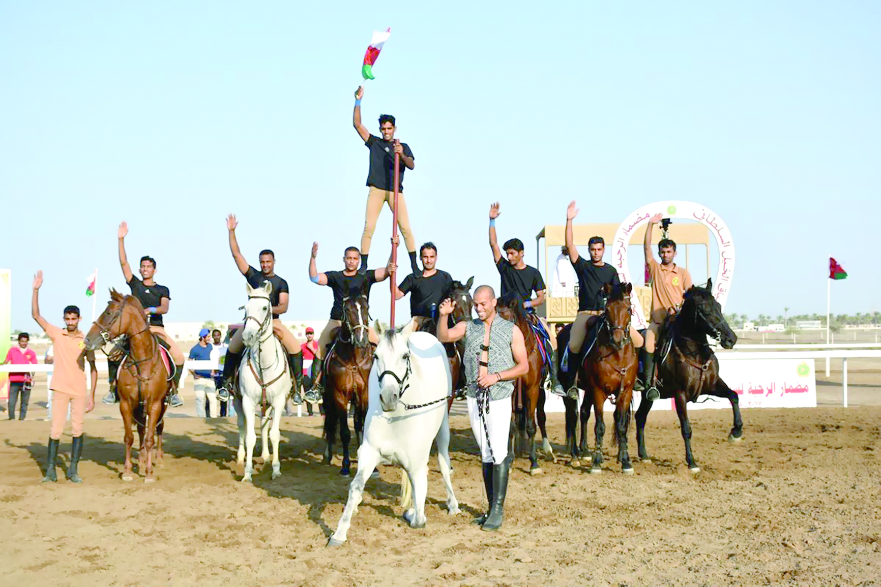 في خامس سباقات الخيل السلطاني

الإثارة والمتعة عنوان سباق كأس العيد الوطني