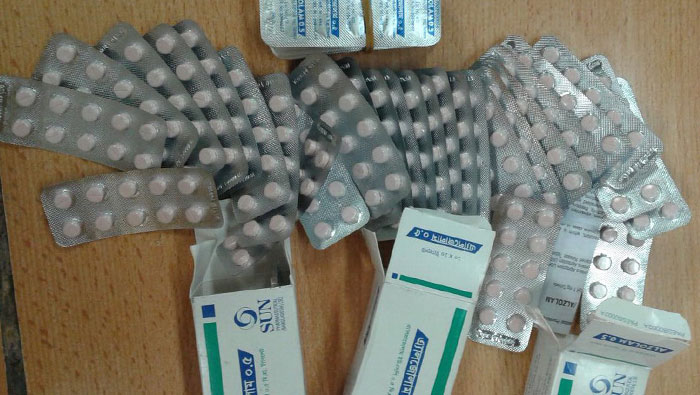 Marijuana and psychotropic tablets confiscated by customs at Muscat International Airport