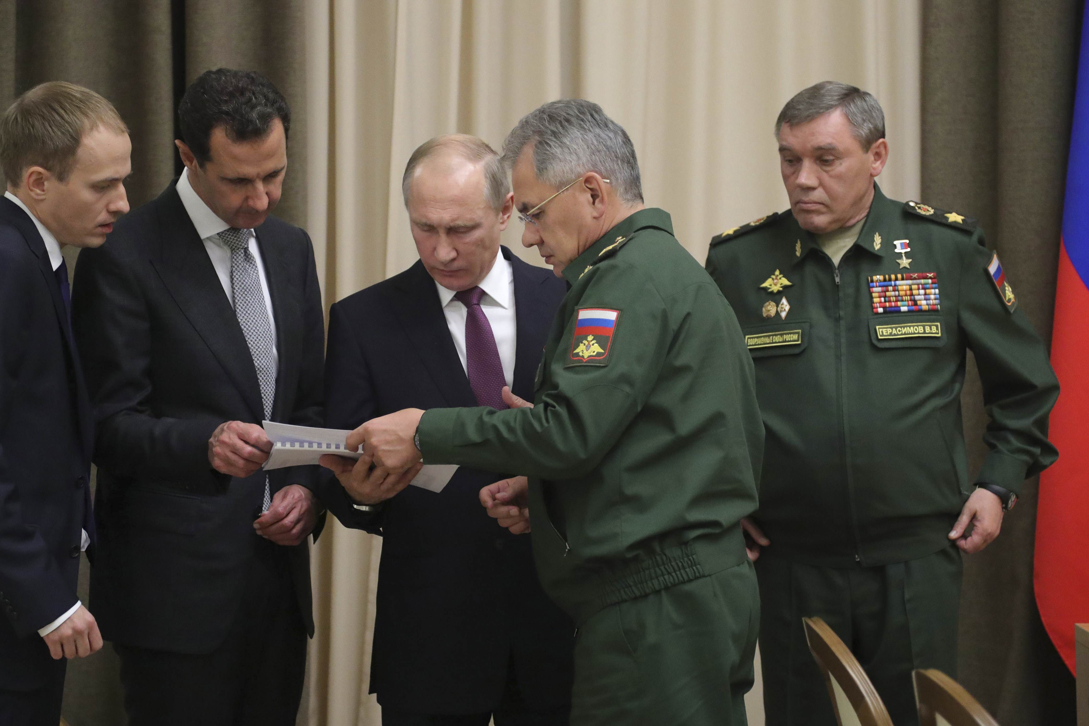 Putin hosts Syrian leader Bashar Al Assad for talks