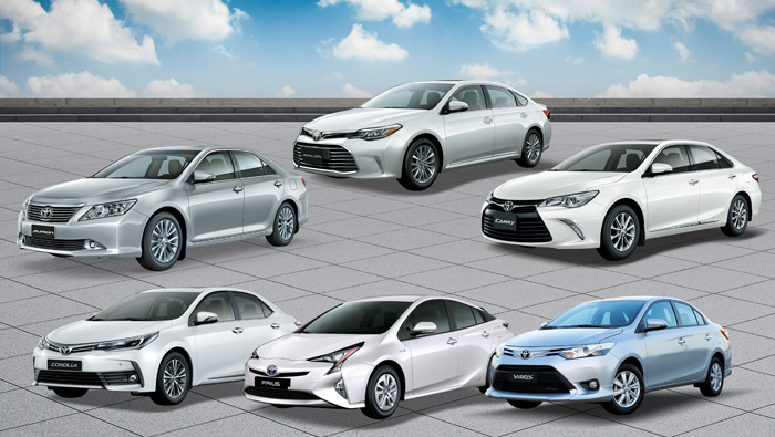 Exciting benefits on Toyota passenger cars