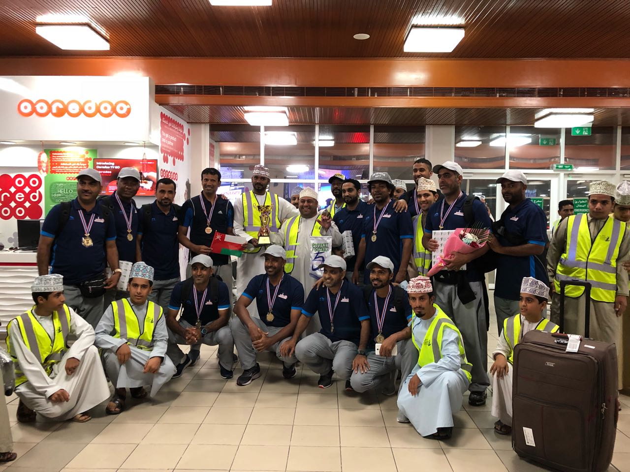 فريق عمان يتوج بالبطولة الودية لقدامى اللاعبين في مملكة تايلند